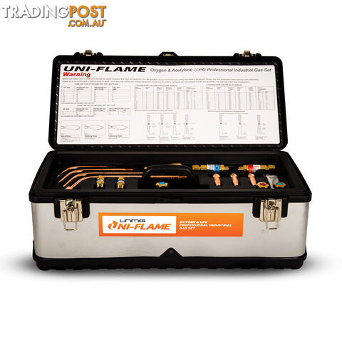 Deluxe OXY/LPG Gas Kit U11593 Unimig KKOXY2
