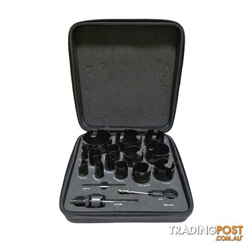 14 Piece Multi-Purpose Carbide Tipped Hole Saw Kit TCT 11880 Starrett KMP14031 - photo 2 of 3