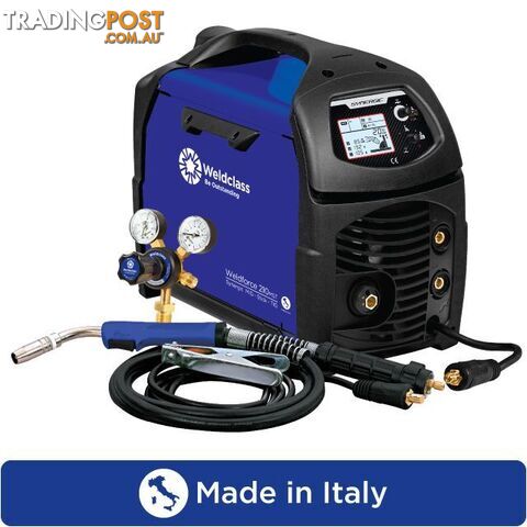 WELDFORCE 210MST MIG / STICK/ TIG Welder Bundle Weldclass WC-210MSTK3