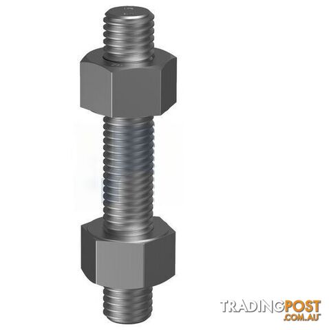 ASTM A193 / A194 GR B7+2H Plain Finish Stud Bolt & Nut Kit Hobson