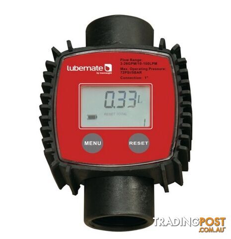 DIGITIAL TURBINE DIESEL METER - 1 INCH