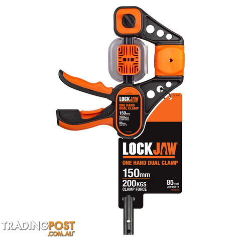 Clamp Plastic One Hand Chang V GRV HDLE L112 150mm Lockjaw L1120150