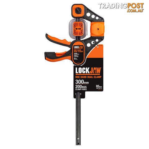 Clamp Plastic One Hand Chang V GRV HDLE L112 300mm Lockjaw L1120300