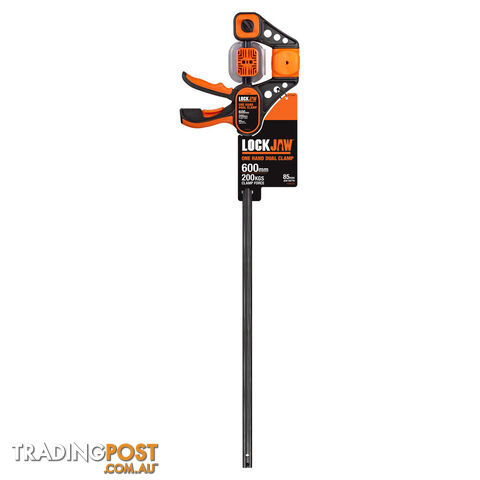 Clamp Plastic One Hand Chang V GRV Hdle 600mm Lockjaw L1120600