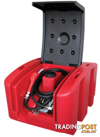Diesel Refuelling Storage & Dispensing Lockable Kit 200L with Meter Alemlube...