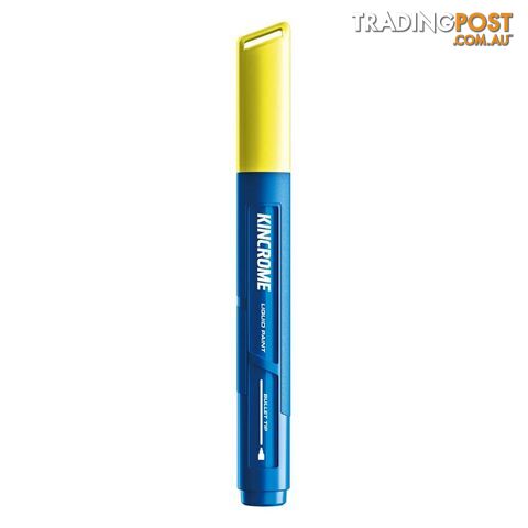 Paint Marker Bullet Tip Yellow Kincrome K11831