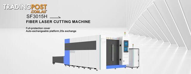 Fibre Laser Cutting Machine Auto exchangeable Platform SF3015H