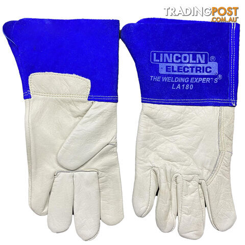 TIG Welding Gloves reinforced 165mm Cuff Lincoln LA180
