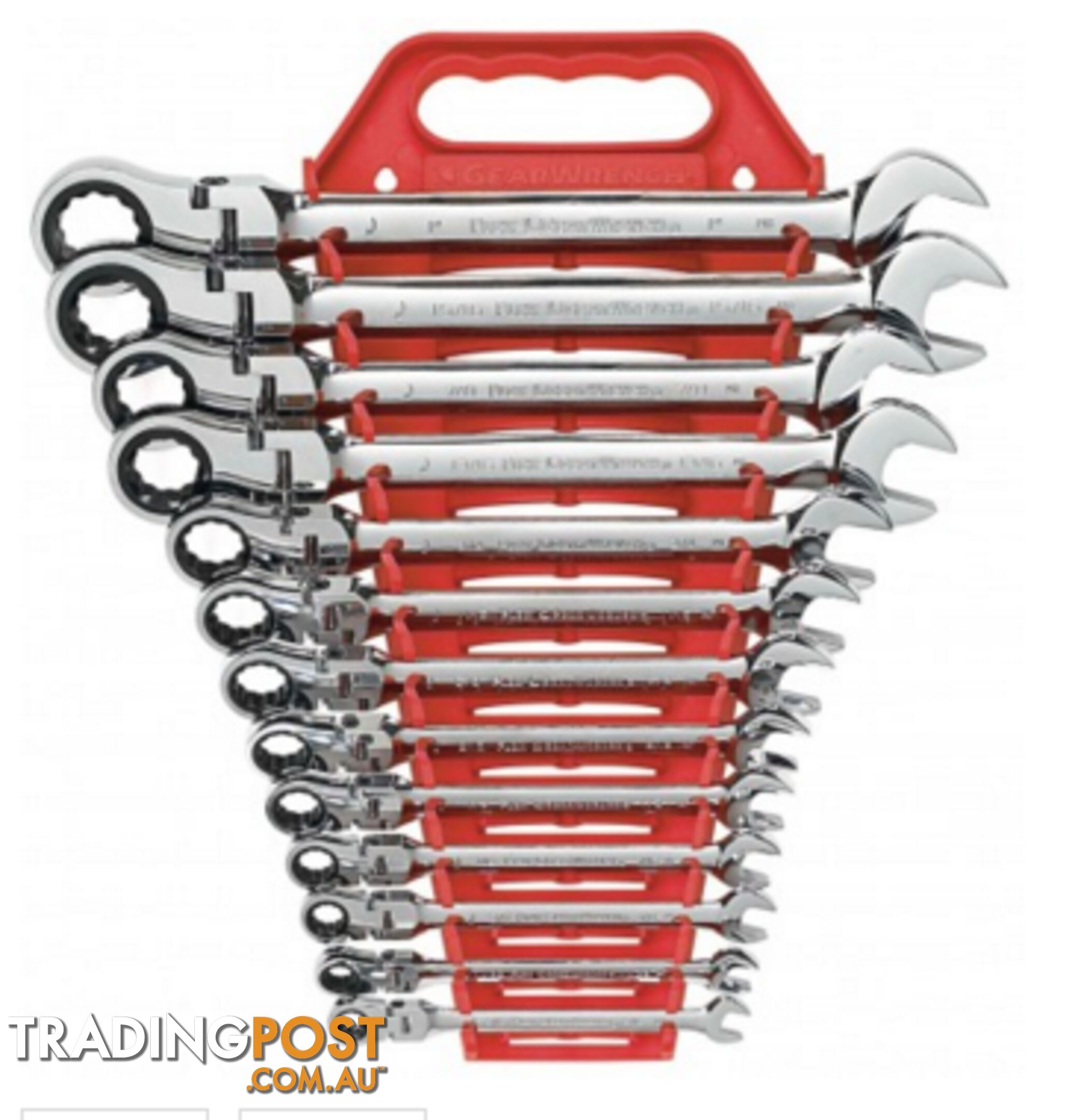 Flexible Combination Ratcheting Wrench Set 13 Piece 9702D