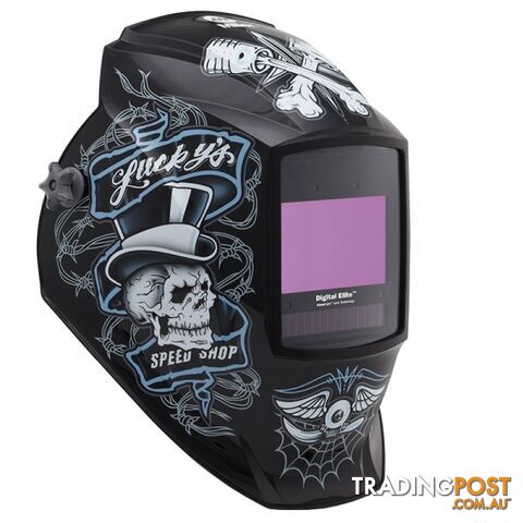 Digital Eliteâ¢ Welding Helmet - Lucky's Speed Shop Miller 281001