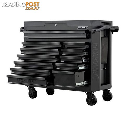 ContourÂ® Wide Tool Trolley 12 Drawer Black Series Kincrome K7542