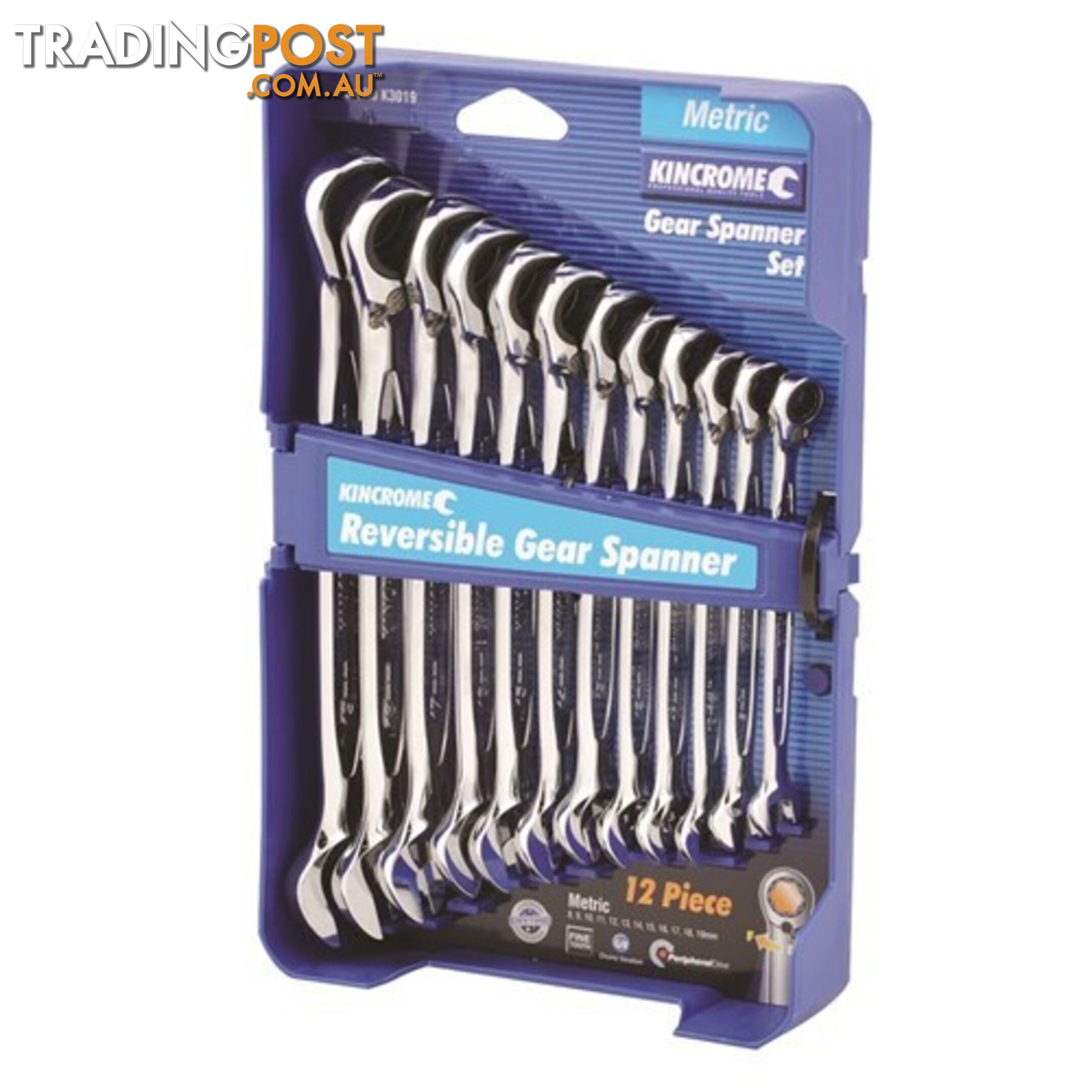 Combination Spanner Set 12 Piece kincrome K3019