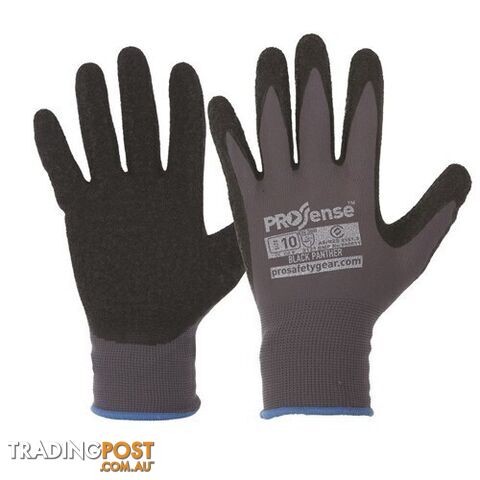 Black Panther Gloves Size 8 Pro Choice LN8 Pkt : 12