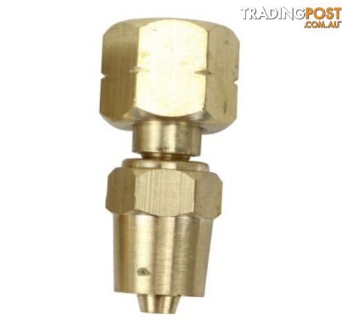 LP240 Hose Connection Brass 5/8-18 UNF LH / 5mm Hose Type Left Hand pack-2 - photo 3 of 3