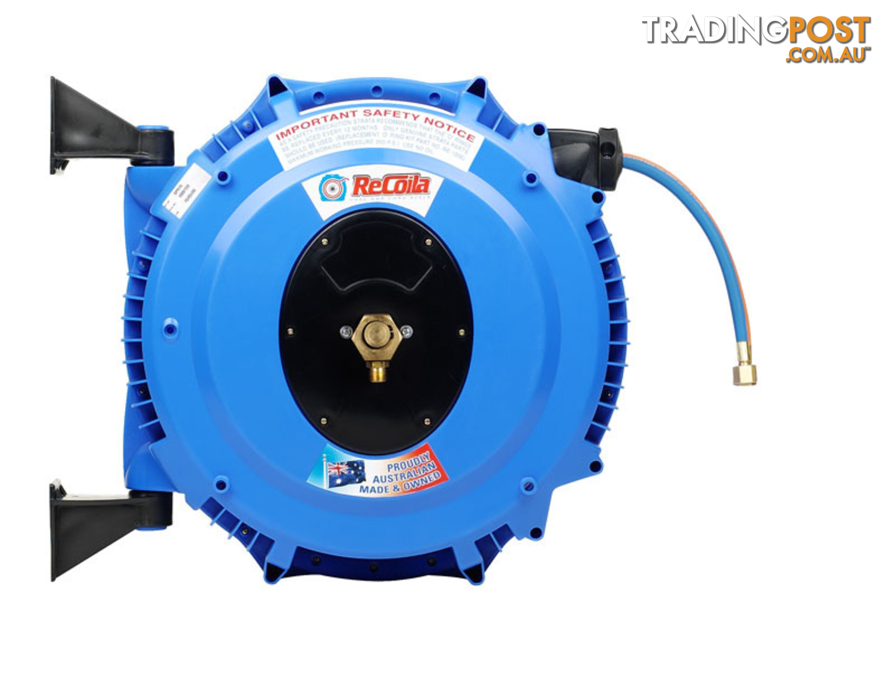 Oxygen And Propane Twin Hose Reel 15 Metres ID 6mm Including Hose Recoila OP615
