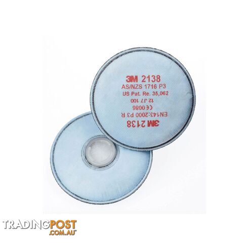 3M Filters Disc Particulate Gas & Vapour Disk Filter GP2/GP3 OV/AG 2000 M2138...