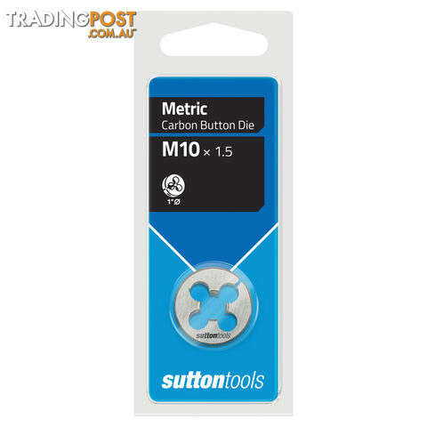 Button Dies M400 M 10 x 1.5TCA 1OD Sutton M4001000