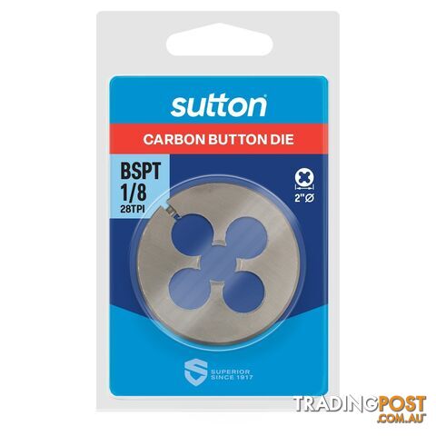 Rc (BSPT) Button Die M438 1/8-28 TPI Sutton M4380973