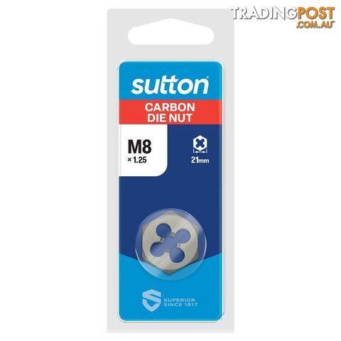 Metric Button Die M440 M8X1.25 Sutton M4400800