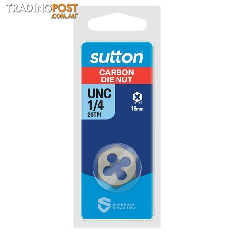 Button Die M445 UNC 1/4-20 TPI Sutton M4450635