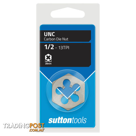 Die Nut M445 UNC 1/2-13 TCA Sutton Tools M4451270