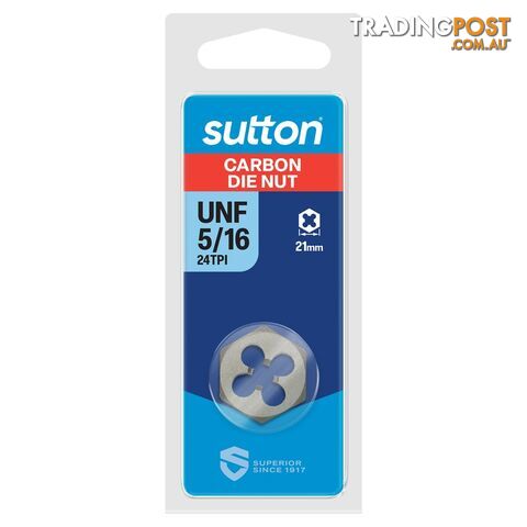 UNF Button Die 5/16-24 TPI Sutton M4460794