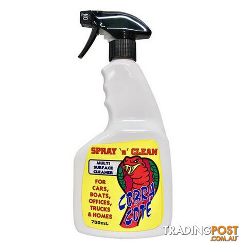 Cobra Cote Spray N' Clean 750ml M670 Box of 12