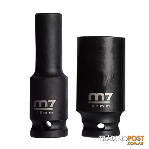 Impact Deep Socket 1/2" DR 6 Point 10MM M7 M7-MA431M10 - photo 2 of 2