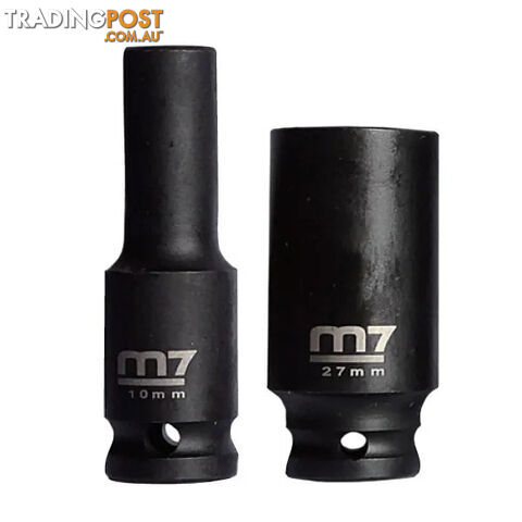 Impact Deep Socket 1/2" DR 6 Point 27MM M7 M7-MA431M27 - photo 2 of 2