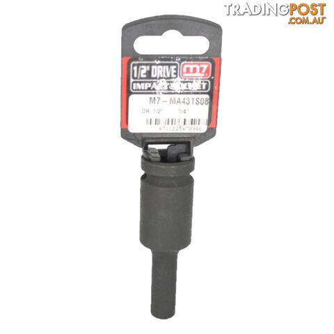 Impact Deep Socket 1/2" DR 6 Point 1/4 M7 M7-MA431S08