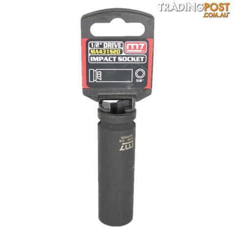 Impact Deep Socket 1/2" DR 6 Point 5/8 M7 M7-MA431S20