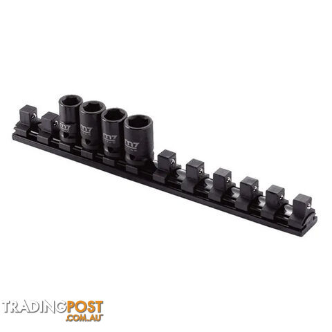 M7 Socket Rail Magnetic 1/2" DR, 457mm Long M7-MAD2418