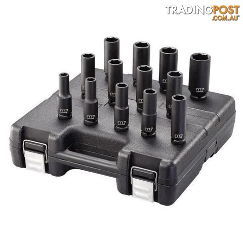 Impact Deep socket set 13 pce 1/2" drive 7/16" - 1-1/4" M7 M7-MB45013S