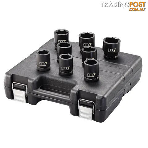 Impact Socket Set 3/4" Drive 8Pcs 1" - 1-1/2" M7 M7-MB64008S