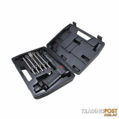 Air Hammer Kit 3200Bpm 175mm Long With 5 Piece Round Chisel Set M7 M7-SC0517C
