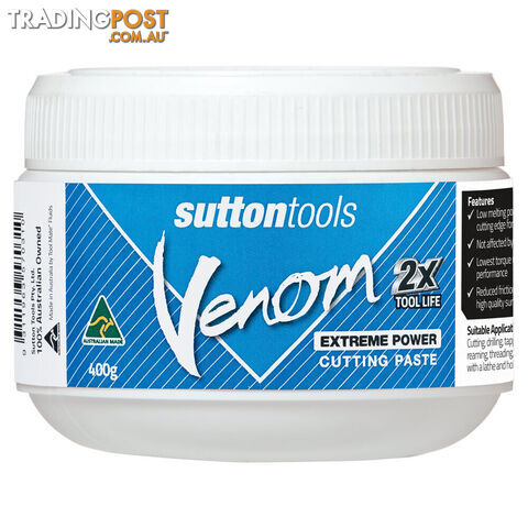 Venom Extreme Cutting Paste 400g Sutton Tools M8000400