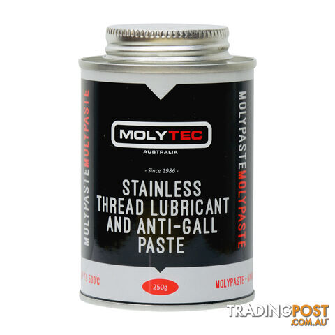 Anti-Gall Thread Paste 250g Brush Top Tin Molytec M801 Pack of 12
