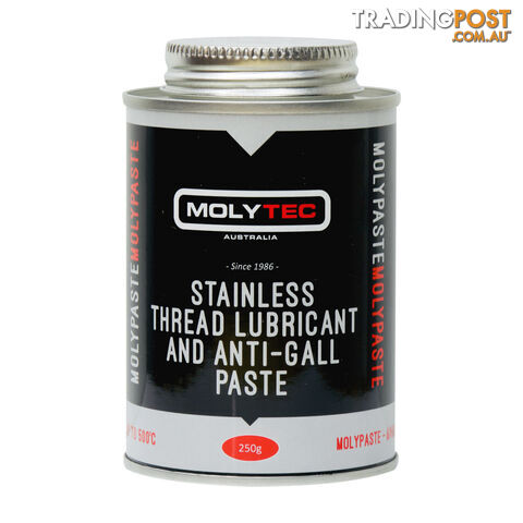 Anti-Gall Thread Paste 250g Brush Top Tin Molytec M801 Each