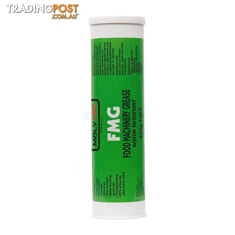 Food Machinery Grease 450g Cartridge Molytec M803-20 Pack of 20