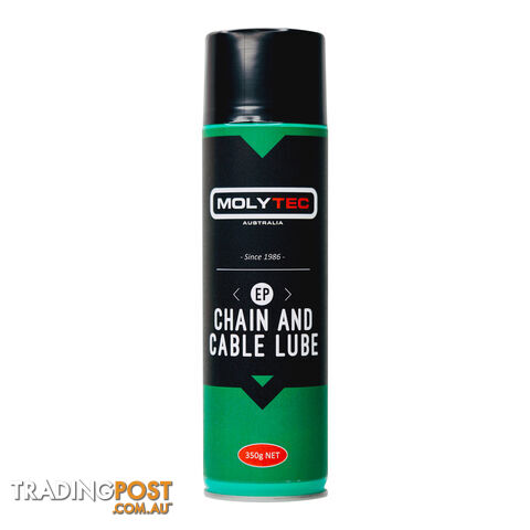 Chain & Cable Lube Molytec 350g M836-12 Pack of 12