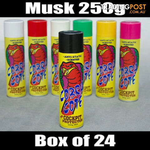 Cobra Cote Vinyl Protector Musk 250g Aerosol M839 Box of 24 - photo 2 of 3