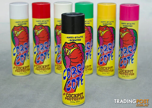 Cobra Cote Vinyl Protector Musk 250g Aerosol M839 Box of 24 - photo 3 of 3