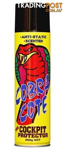 Cobra Cote Vinyl Protector Black Ice 250g Aerosol M851-24 Box of 24 Molytec...