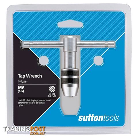 Tap Wrenches M901 T-Type 1/4 Carded Sutton M9010635