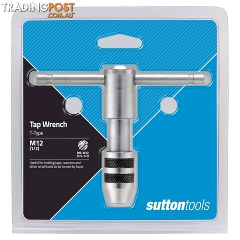 Tap Wrench M901 T-TYPE 1/2 M6-M12 Carded Sutton M9011270