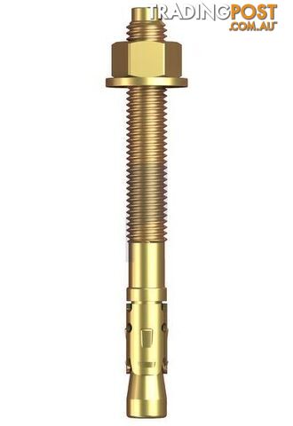 Zinc Yellow Passivate Finish Clawbolt (Wedge Anchor) Class 5.8 Metric Hobson