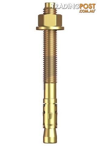 Zinc Yellow Passivate Finish Clawbolt (Wedge Anchor) Class 5.8 Metric Hobson