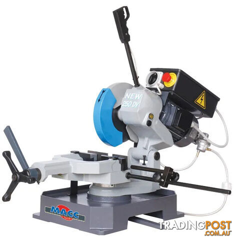 Macc Double Vice Cold Saw 250mm 240V Single Phase 40 RPM ITM MC-NEW250DV-1