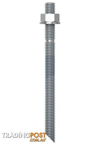 Hot Dip Galvanised Finish Stud Chemical Anchor Kit (Flat Top) Angle Point Class...