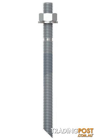Hot Dip Galvanised Finish Stud Chemical Anchor Kit (Flat Top) Angle Point Class...
